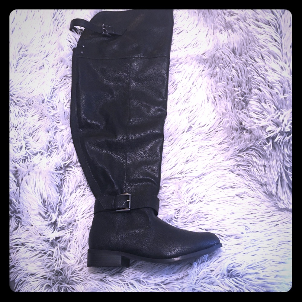 Over the knee wide calf boots Torrid